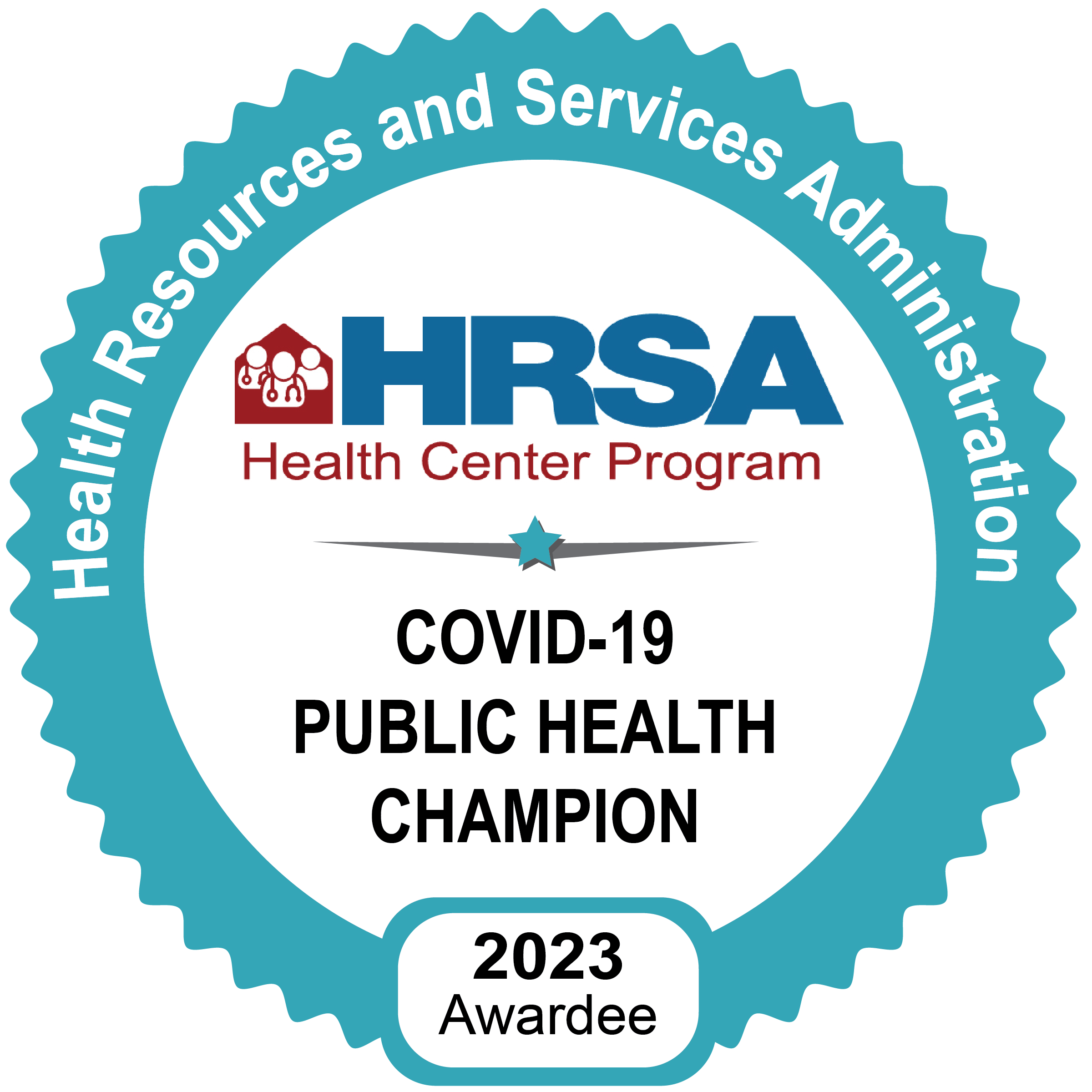 COVID-19 Public Health Champion Badge